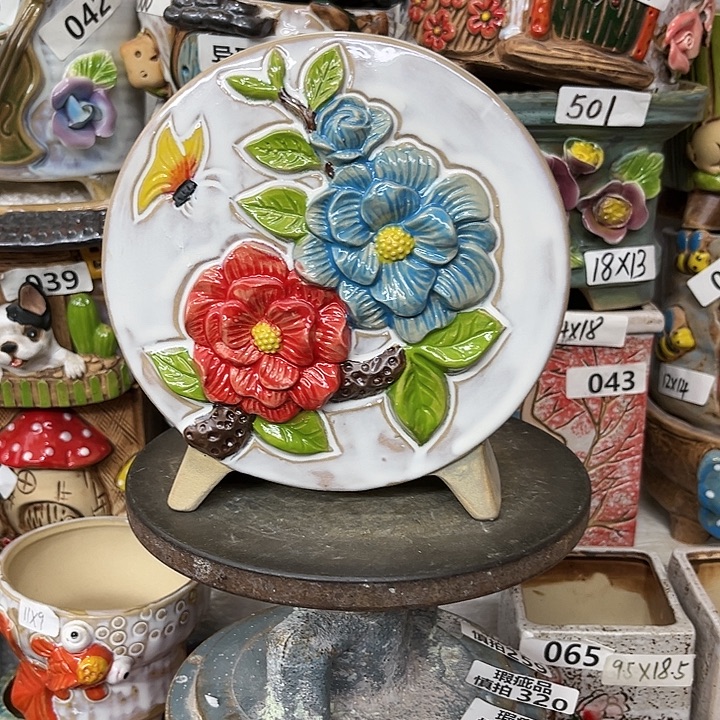 粗陶材质多肉花盆