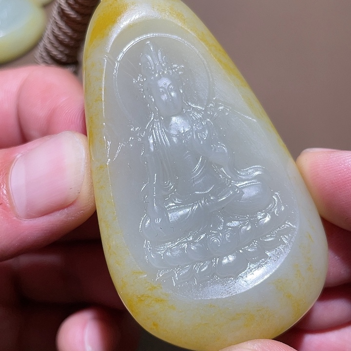 和田玉把件未镶嵌D1 