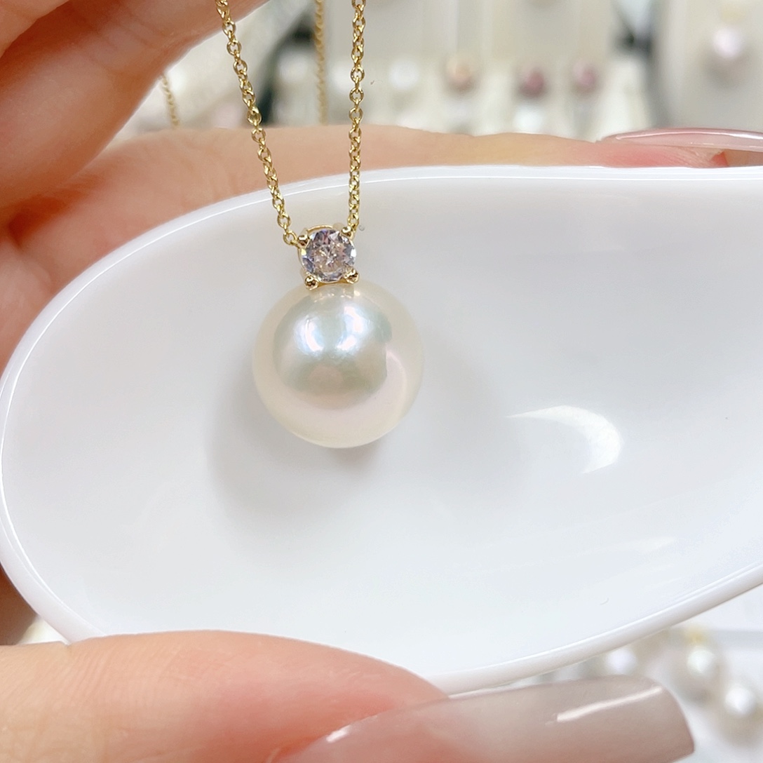 淡水珍珠合金吊坠(赠链)