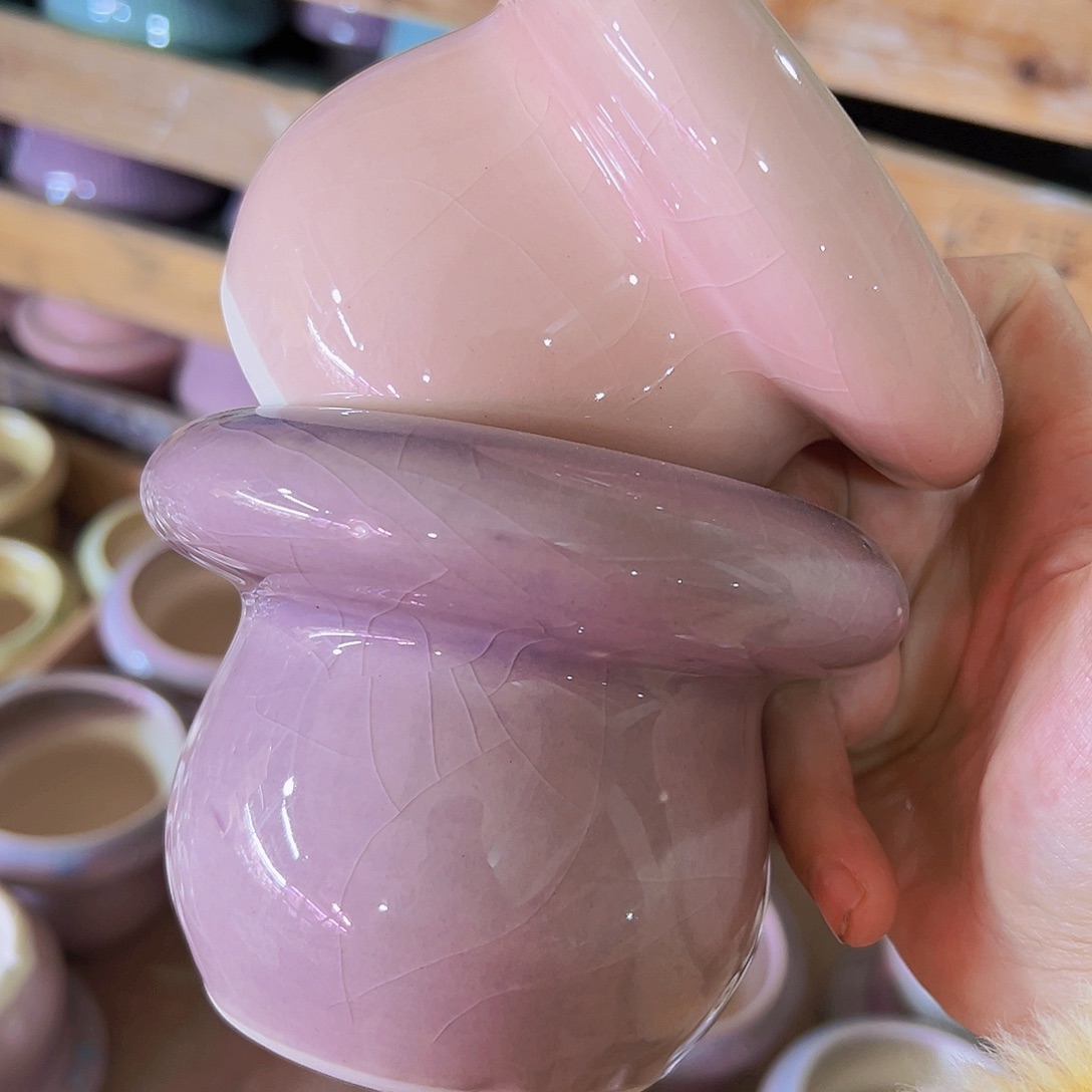 陶瓷花盆当场凑满12包邮