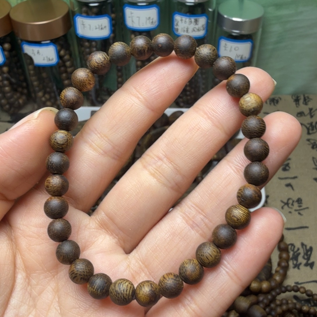 沉香碎屑沉香卡6单圈