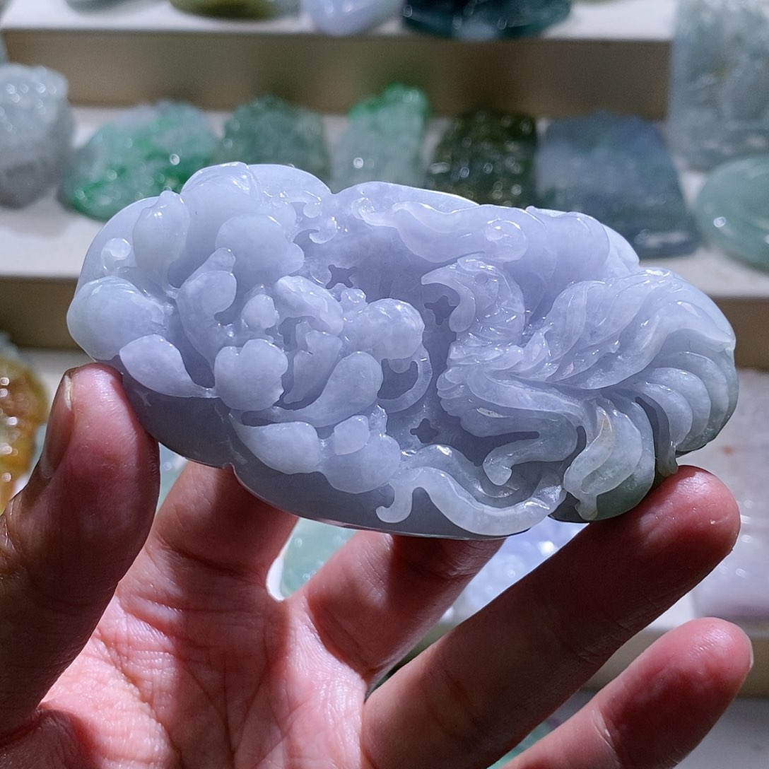 【闪购商品】翡翠颈饰未镶嵌凤凰