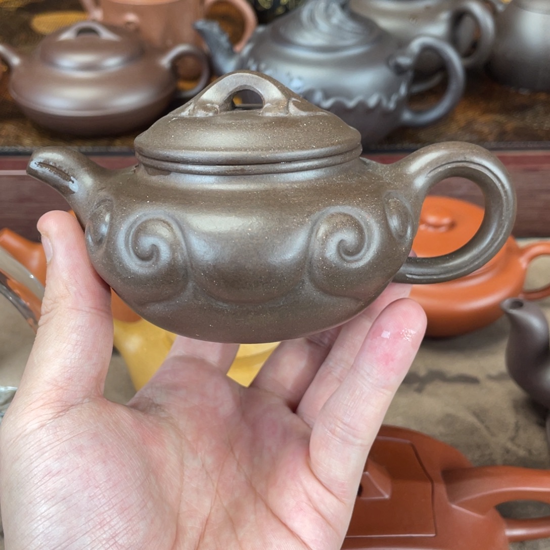 茶壶紫砂仿古如意