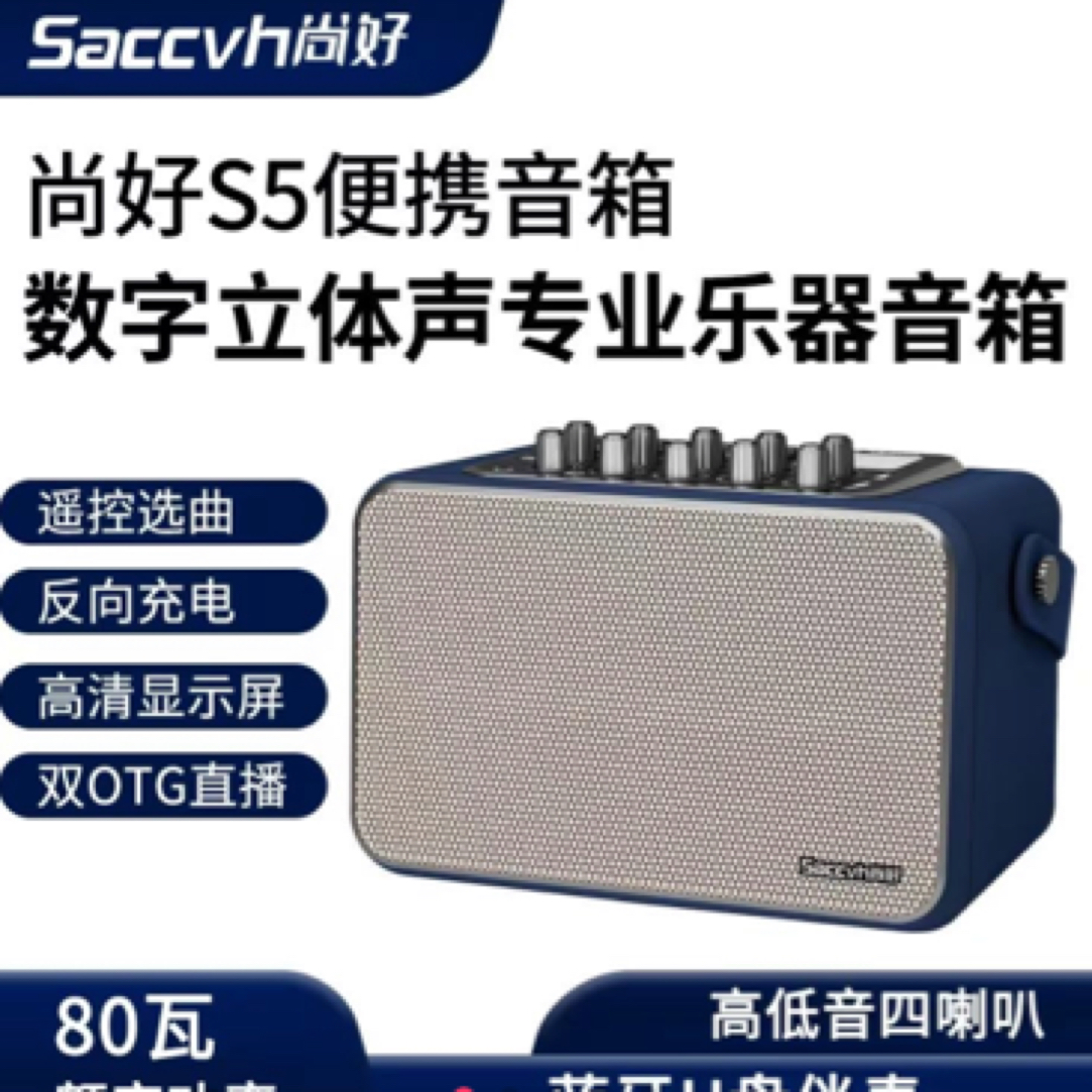 SACCVH尚好S5乐器专用音响，官方正规授权，全新未拆封行货正品