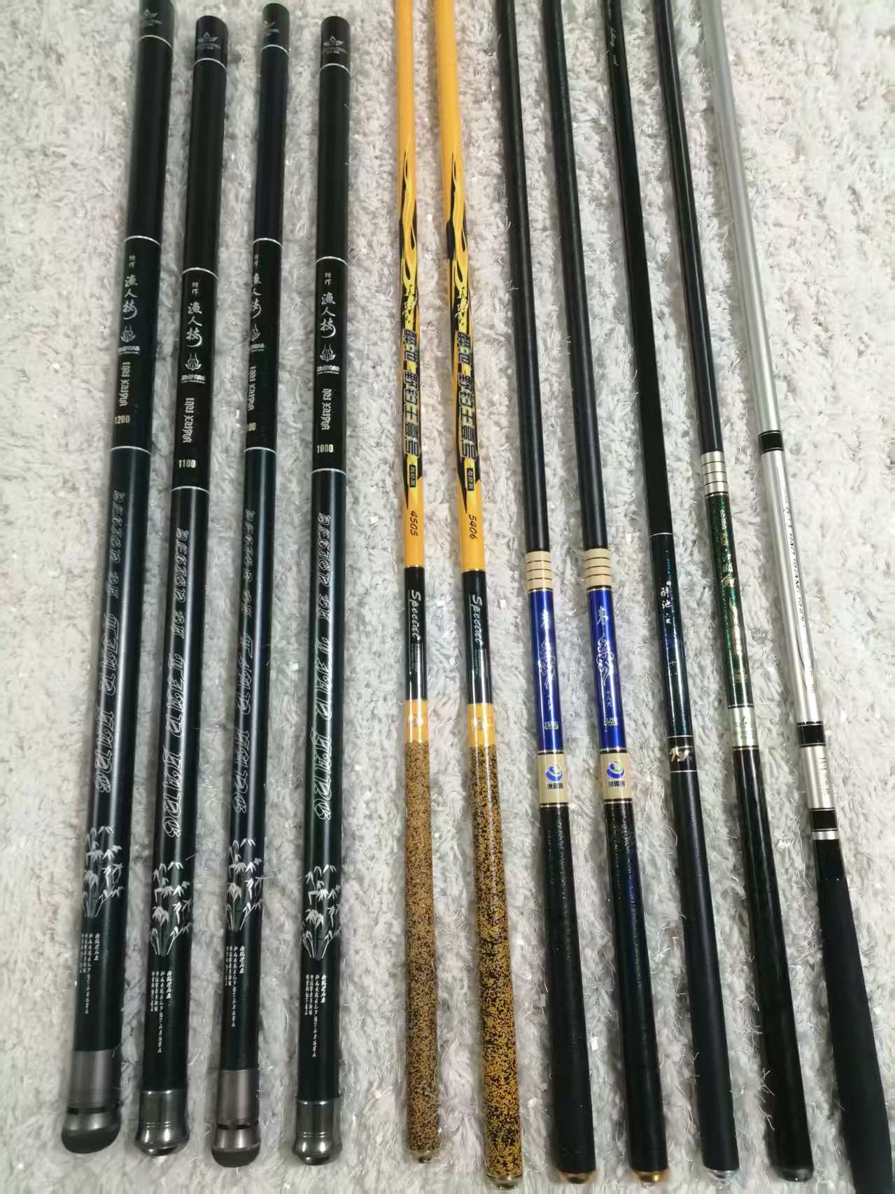 福利竿 瑕疵竿 高碳材质