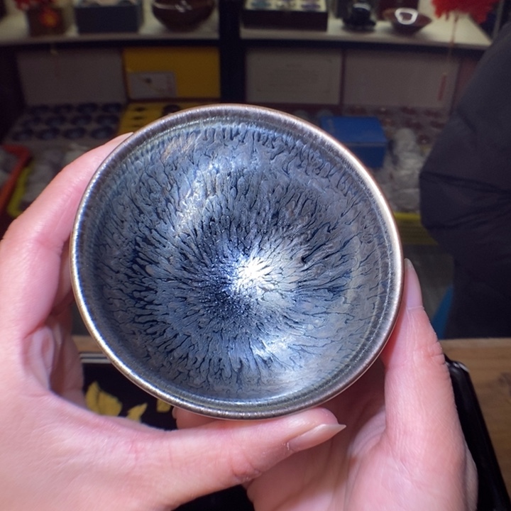 茶盏不带礼盒，建盏主人杯