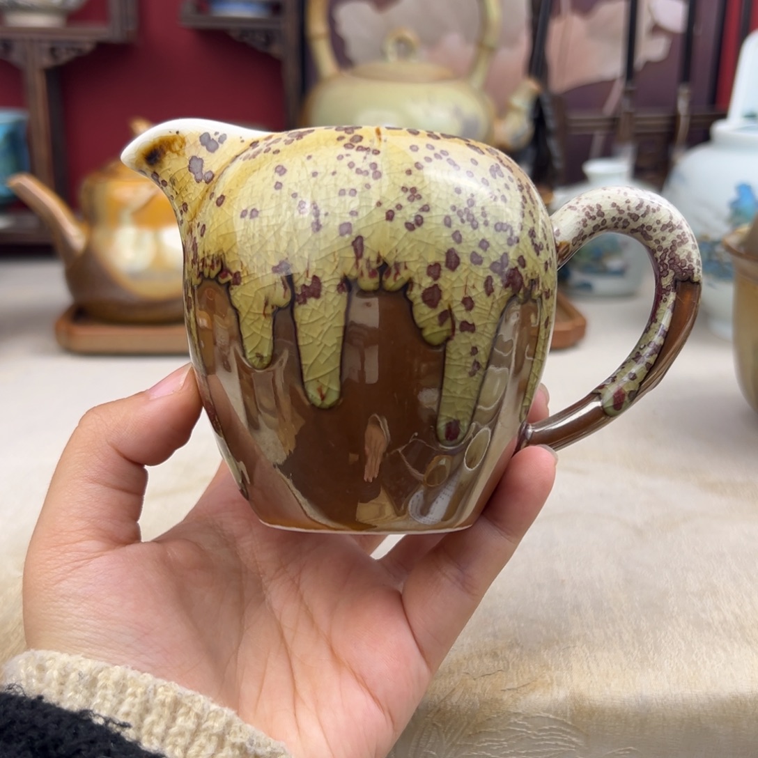 杯纯手工柴烧主人杯