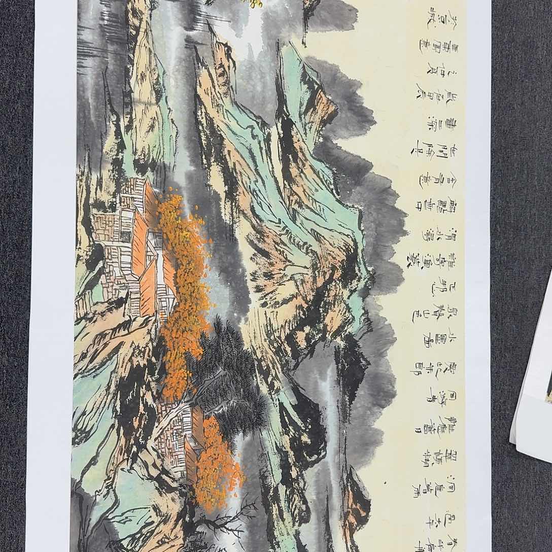 国画多次参加国内外大型