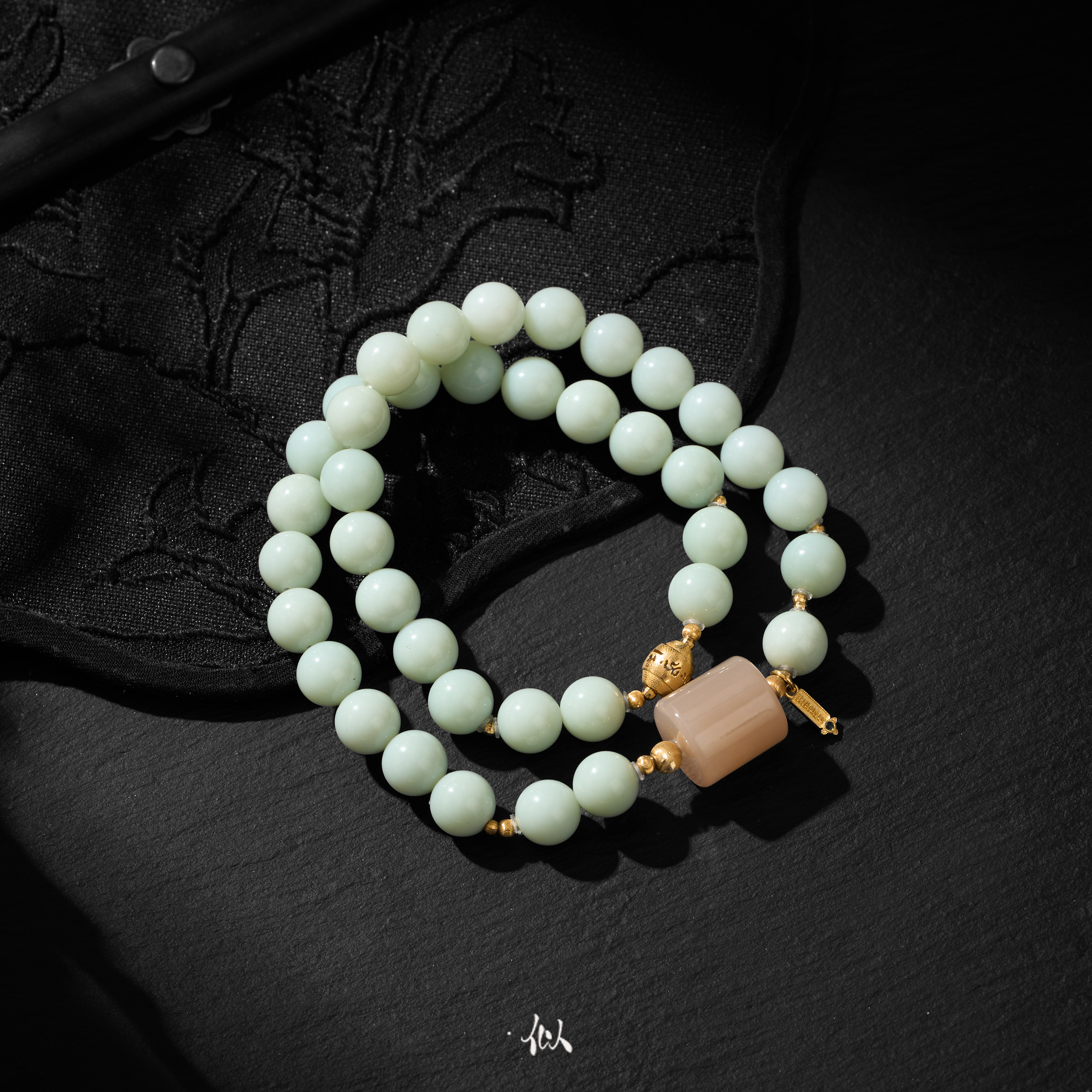 【瑞钰】·似梓珠宝· 18K和田玉多圈  多样性发一 XYGD434082-C