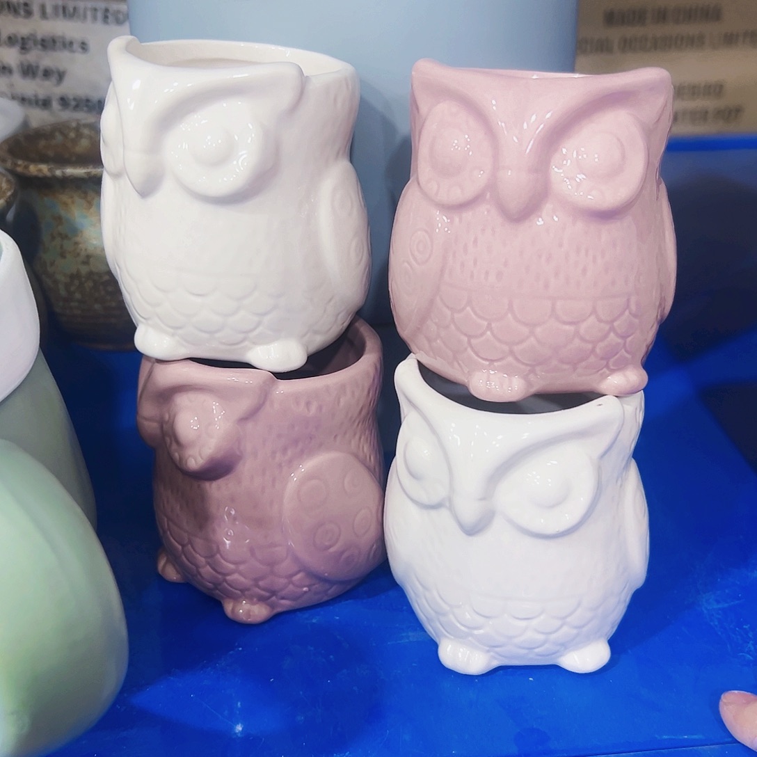 有孔外贸尾单陶瓷花盆凑单10米包邮