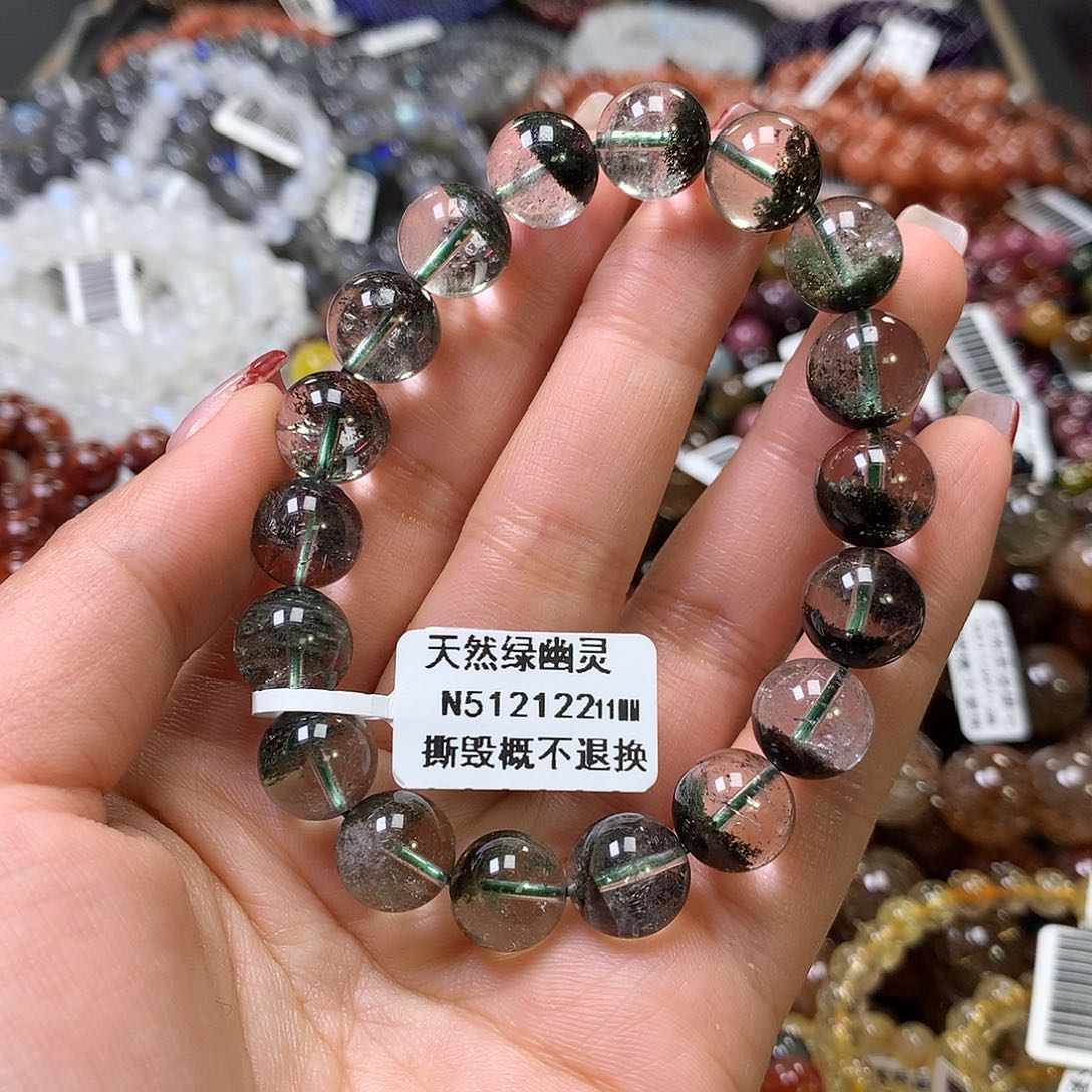 水晶手链未镶嵌，