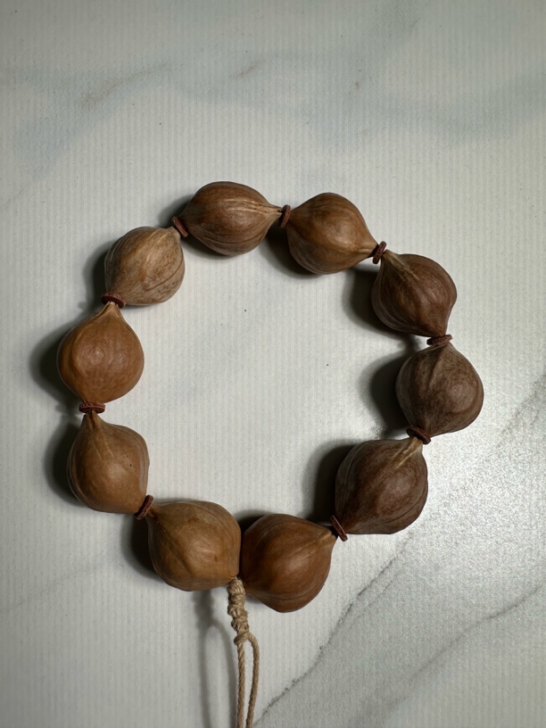 橄榄核铁皮蒜头素串饱满整齐尺寸2.1m适合男士入门练手