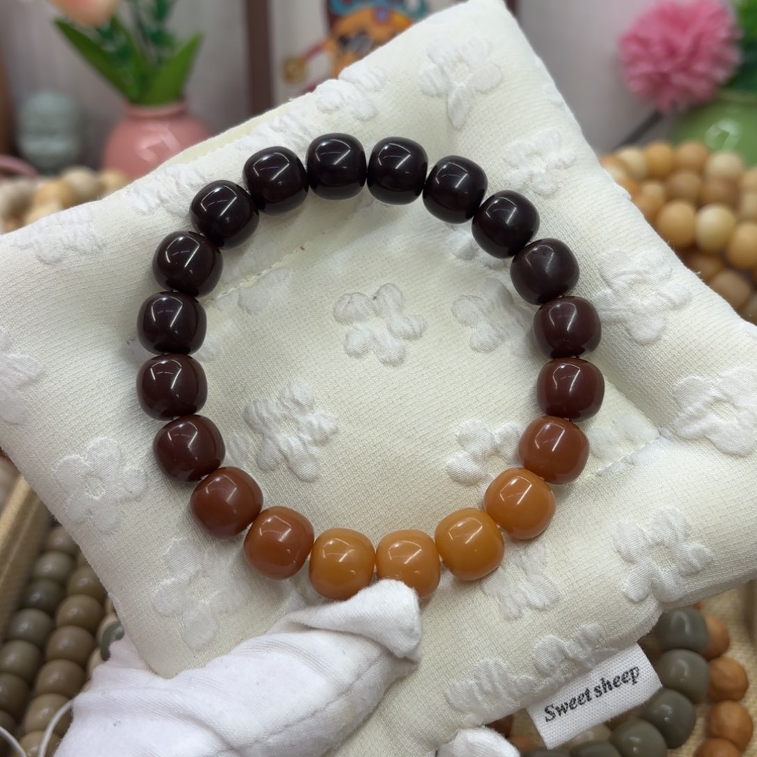 吊坠菩提根/象牙果13干磨糖油渐变108