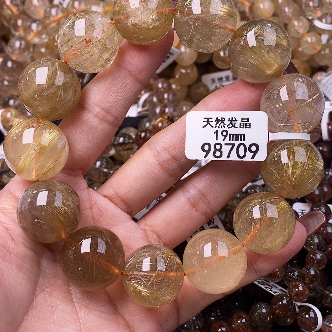 水晶手链未镶嵌水