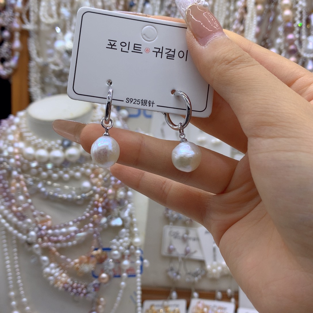 合金淡水珍珠手链