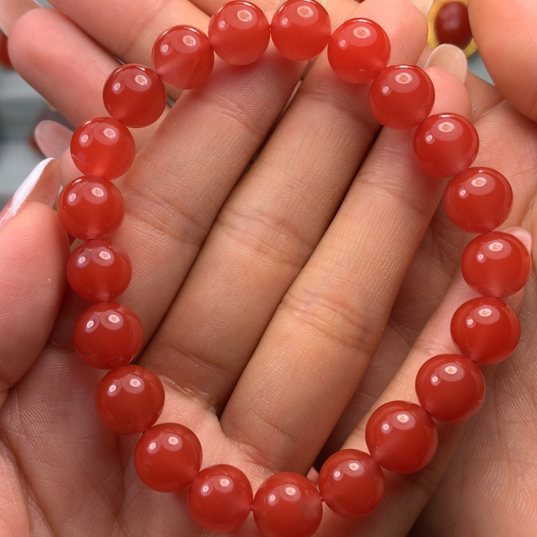 未镶嵌手串南红玛瑙