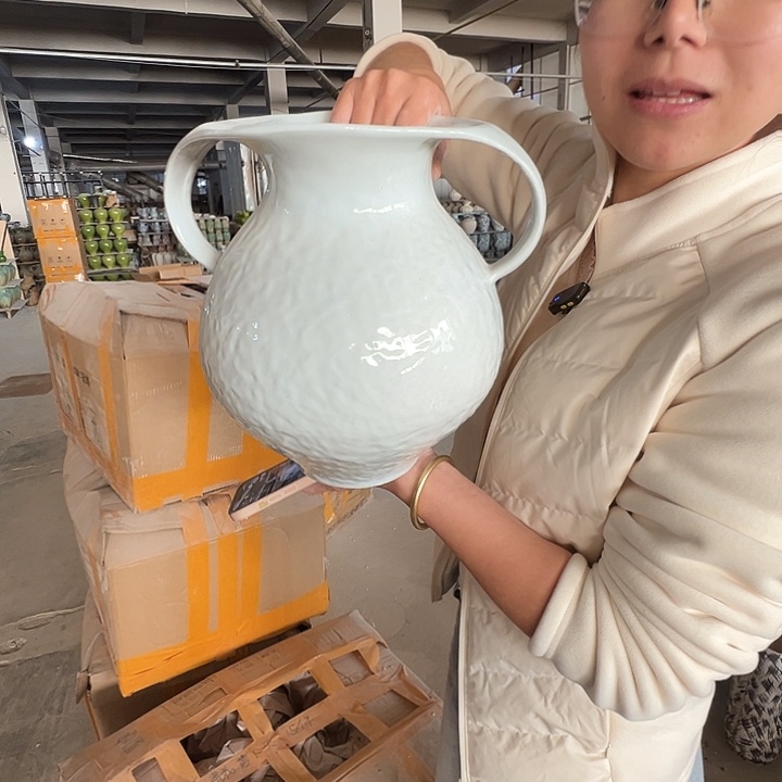 陶景德镇陶瓷好花瓶正品