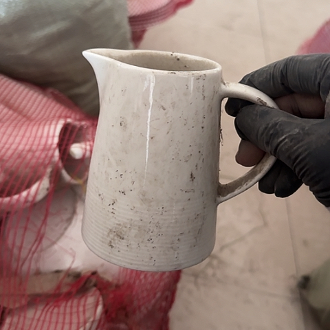 瓷片国营厂库存曲纹