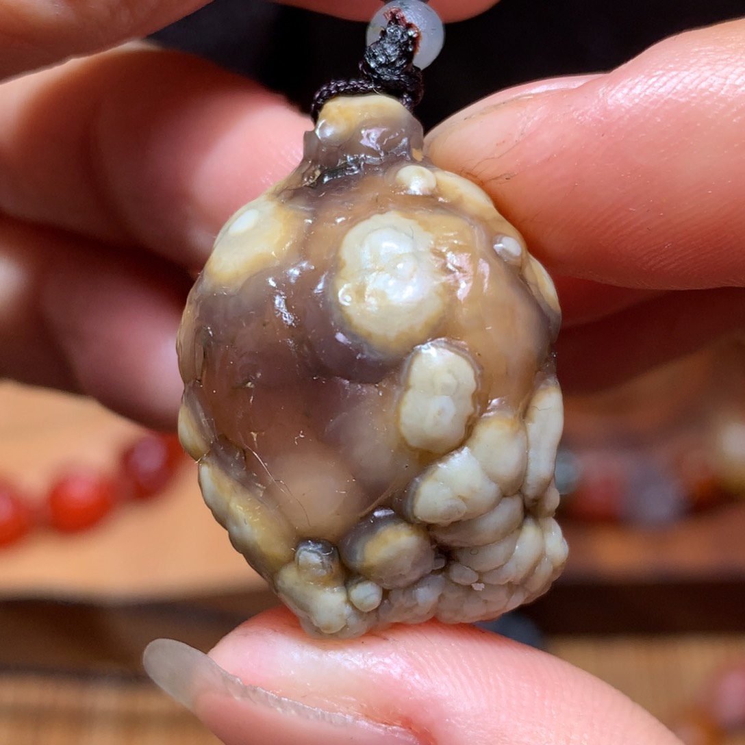 未镶嵌玛瑙/玉髓珠宝半成品