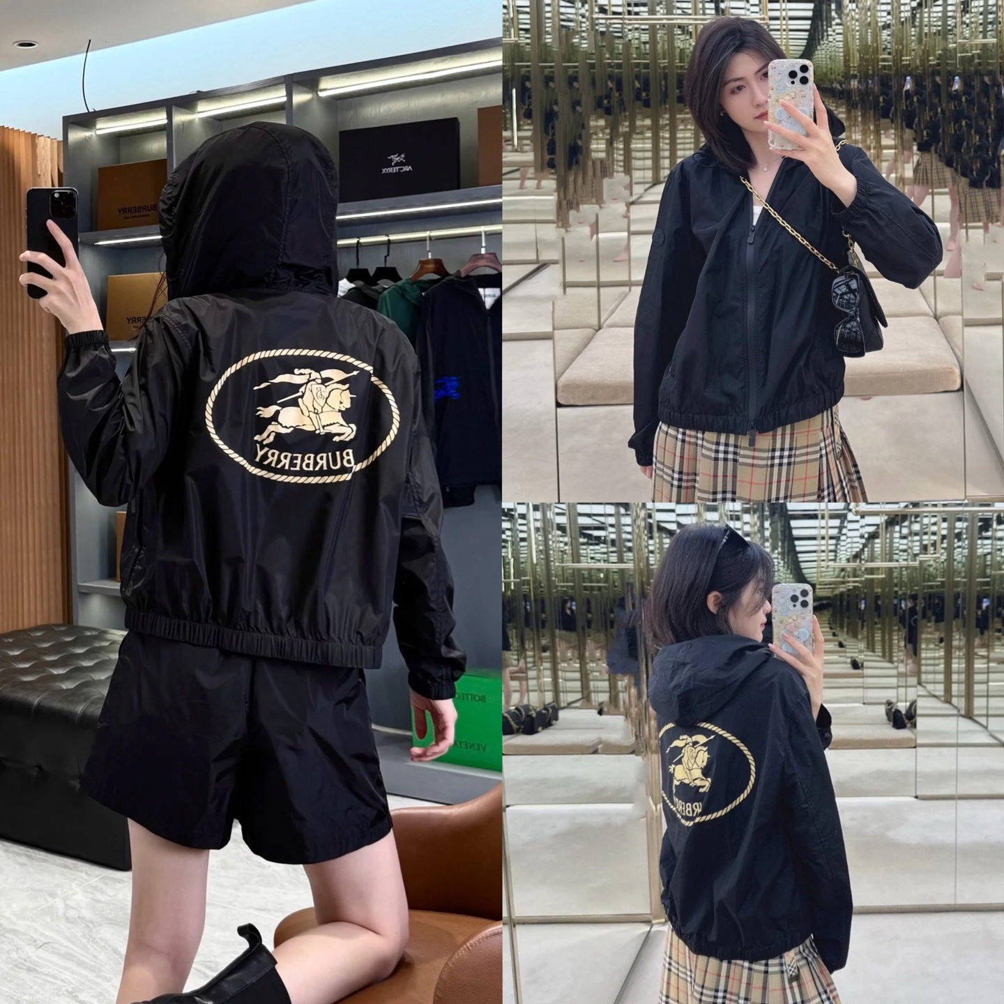 99新 BURBERRY/博柏利 外套 尺码XXXL /成色看直播GSH0475 