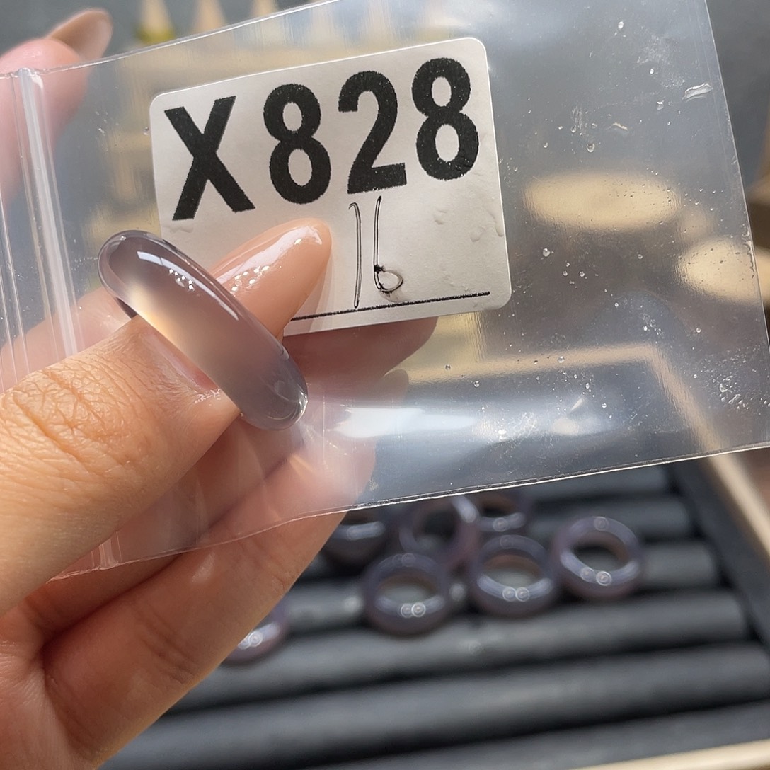 玛瑙/玉髓未镶嵌戒指828