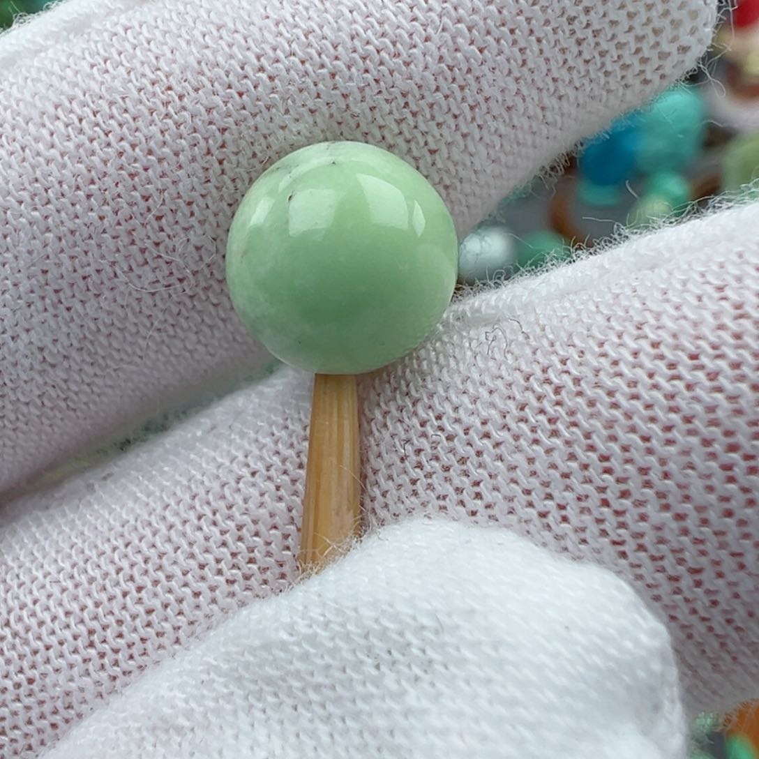 绿松石菜籽黄绿松石Ｚ未镶嵌