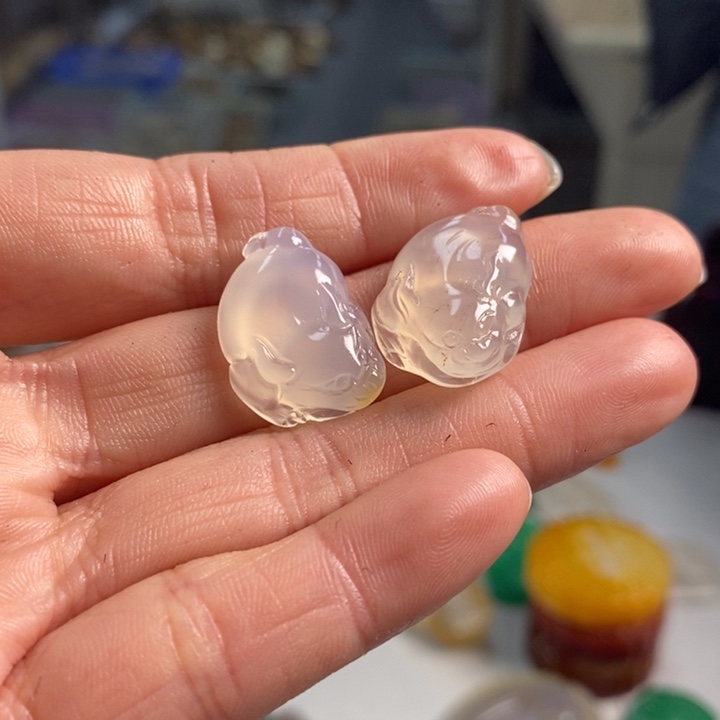 玛瑙/玉髓吊坠(不含链)未镶嵌