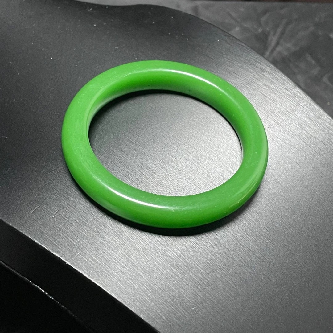 【珍藏精品】龙脉百岁灵万寿石手镯 随机圈口发货