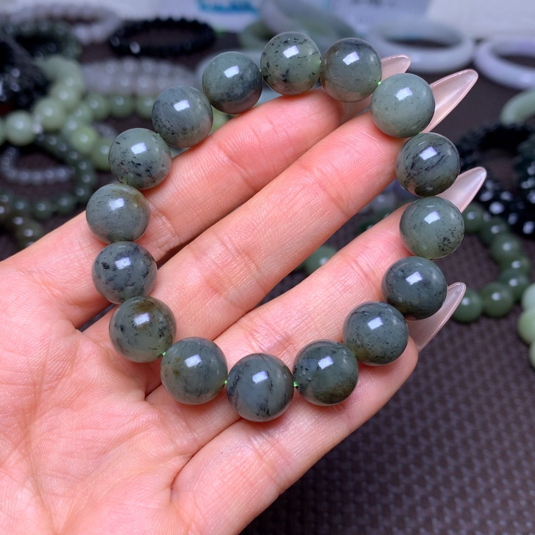 未镶嵌手串和田玉卡12