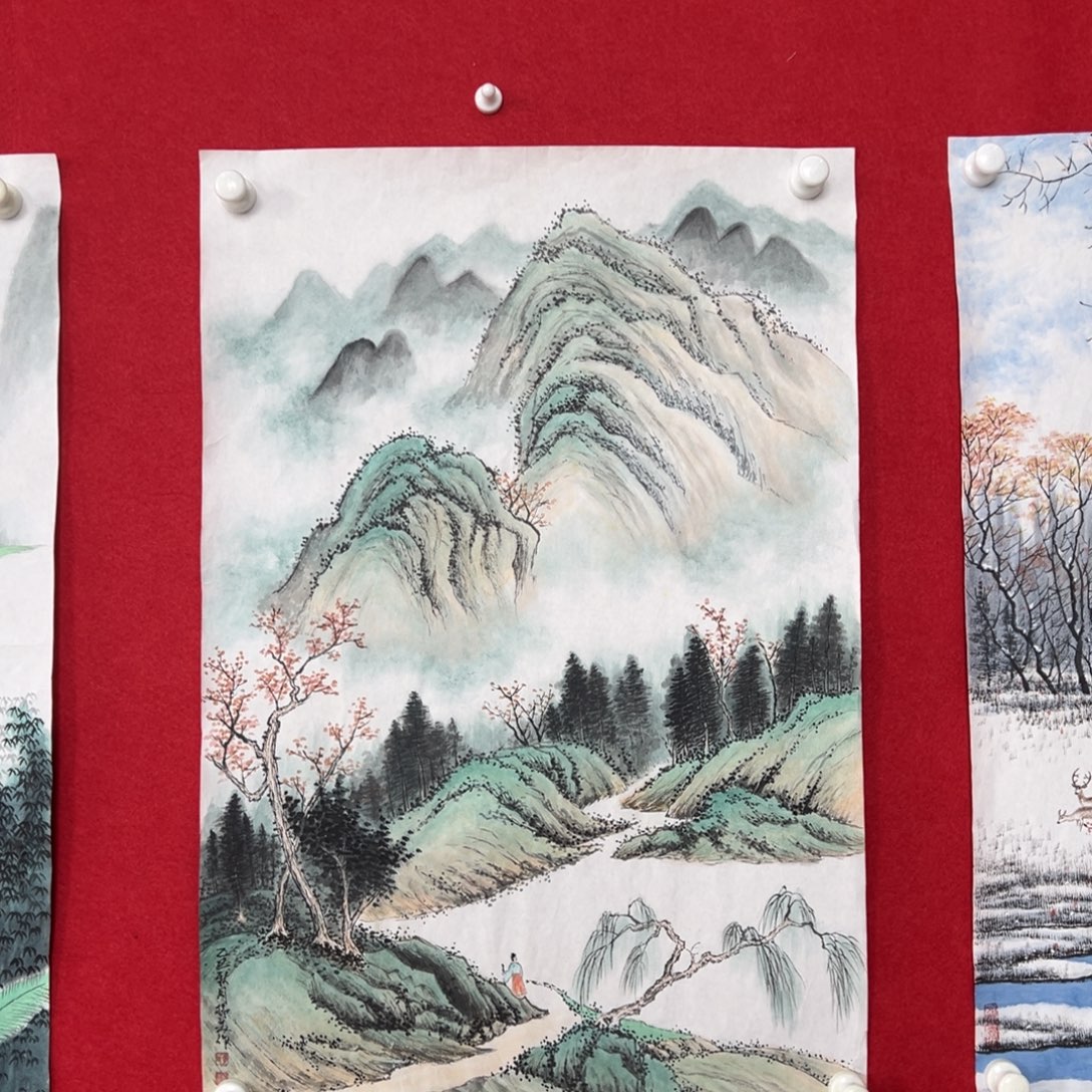 国画绘画国画作品