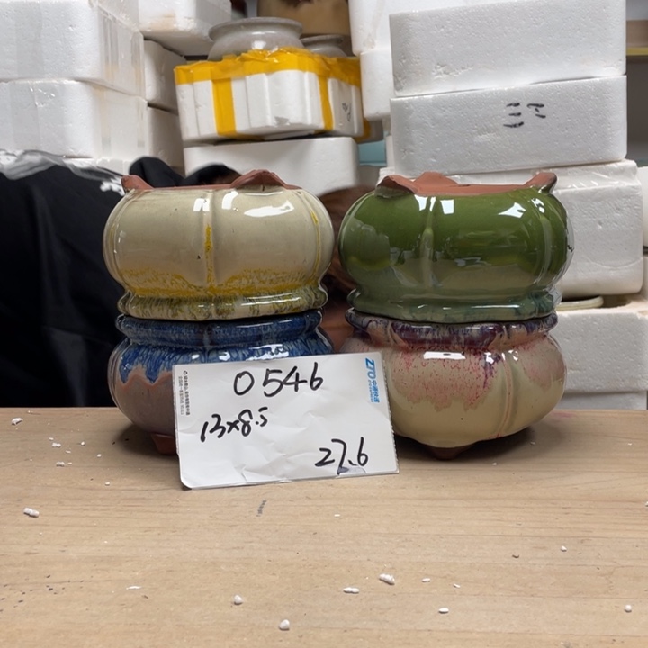 粗陶多肉花盆微瑕546