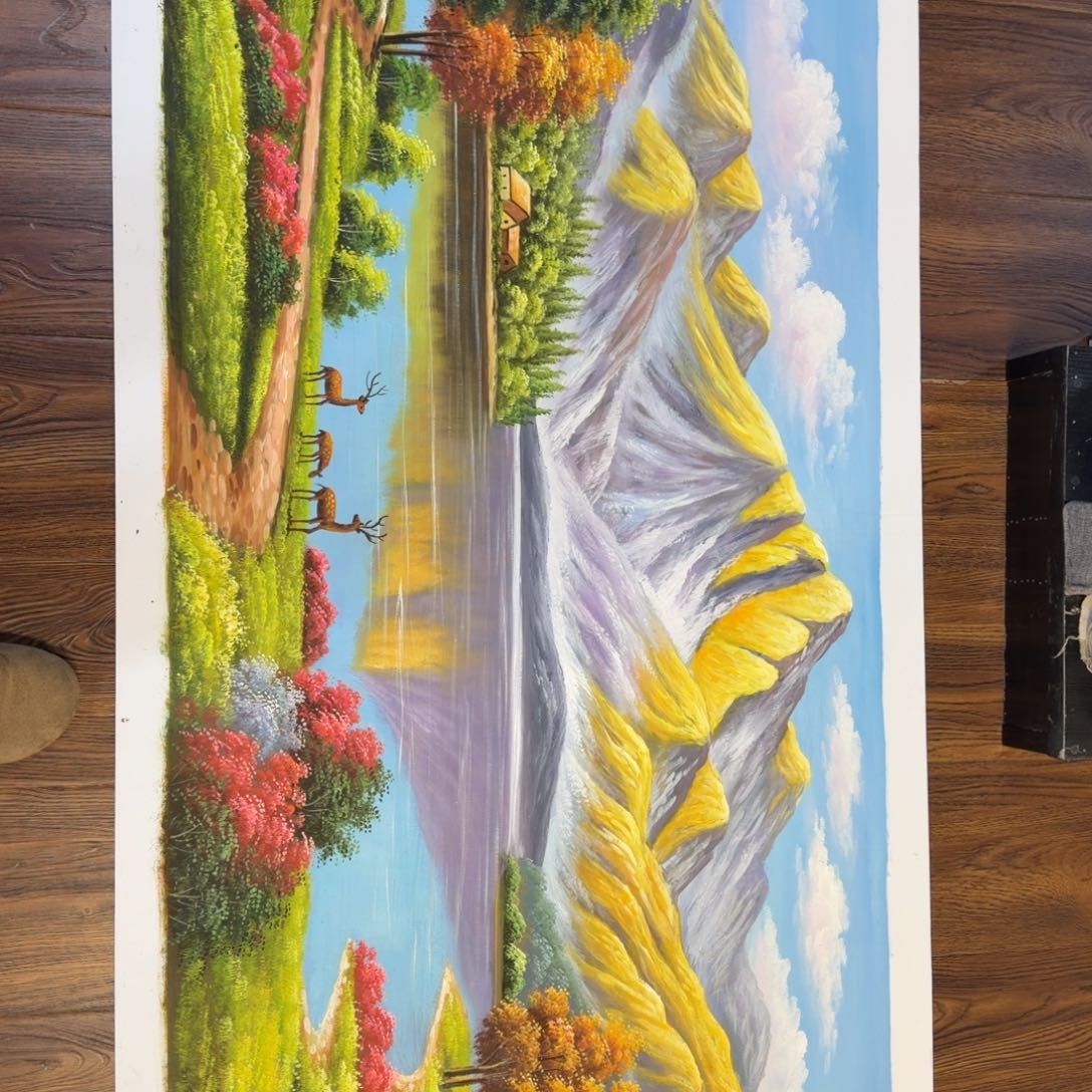 油画你的手机怎么关机啦呢我