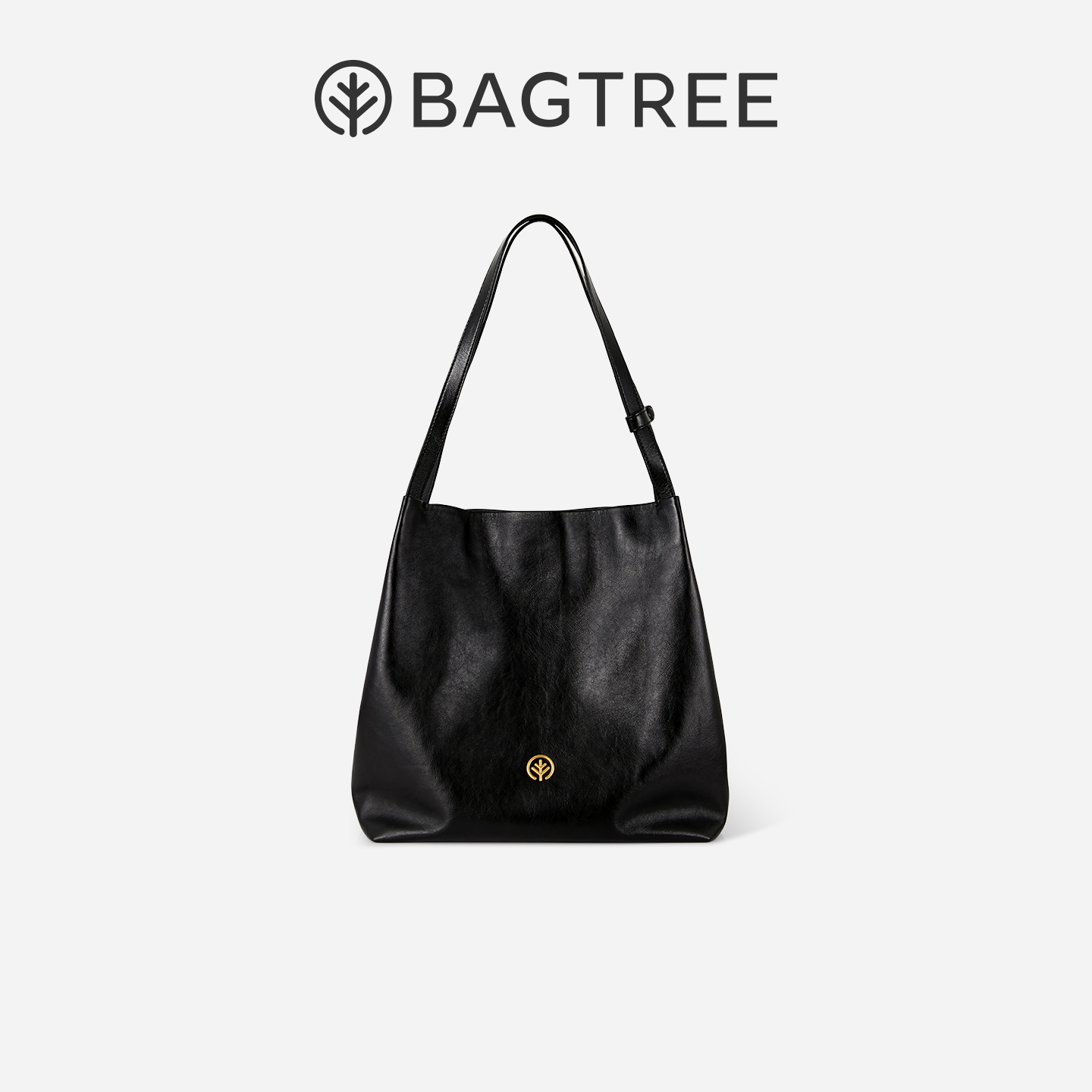 BAGTREE包包树无垠托特 大容量托特包女通勤电脑包真皮休闲单肩包