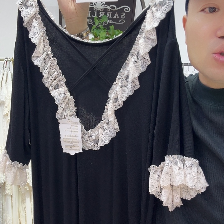 三醋酯纤维宫廷风家居服