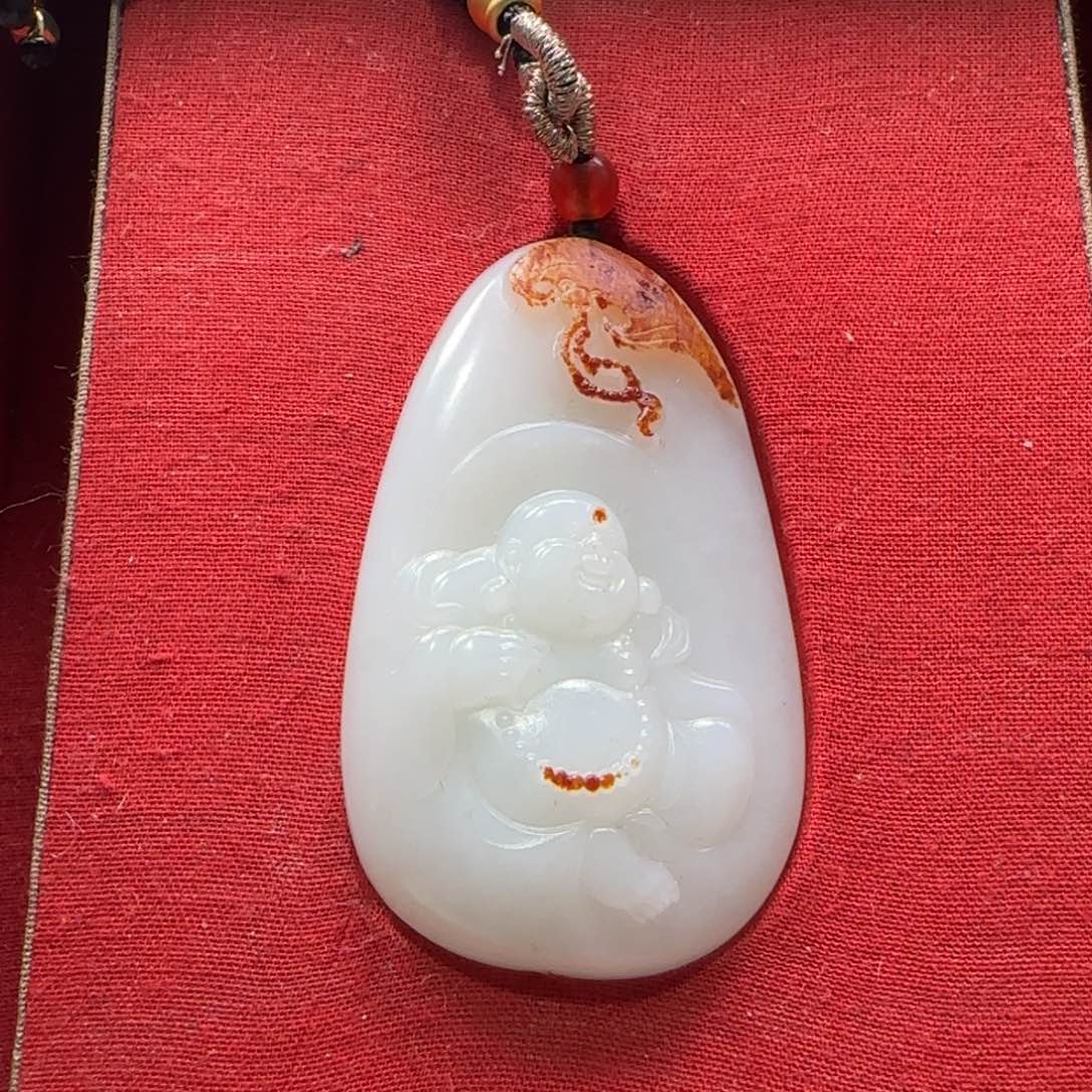 和田玉挂件未镶嵌