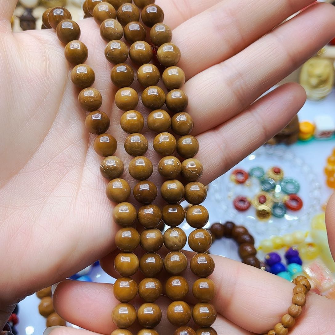 库克吊坠手工打磨手链