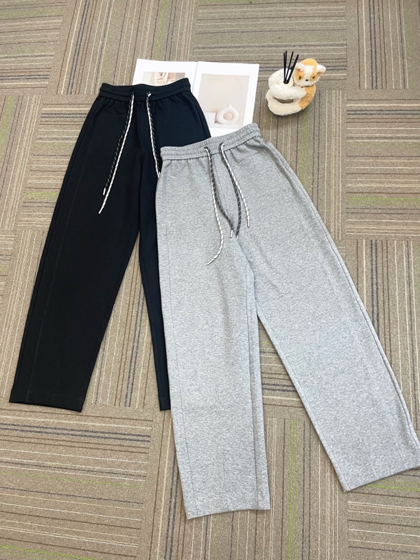 【BIN BIN】早春显瘦遮肉香蕉裤显腿长百搭简约新款休闲女裤A7832