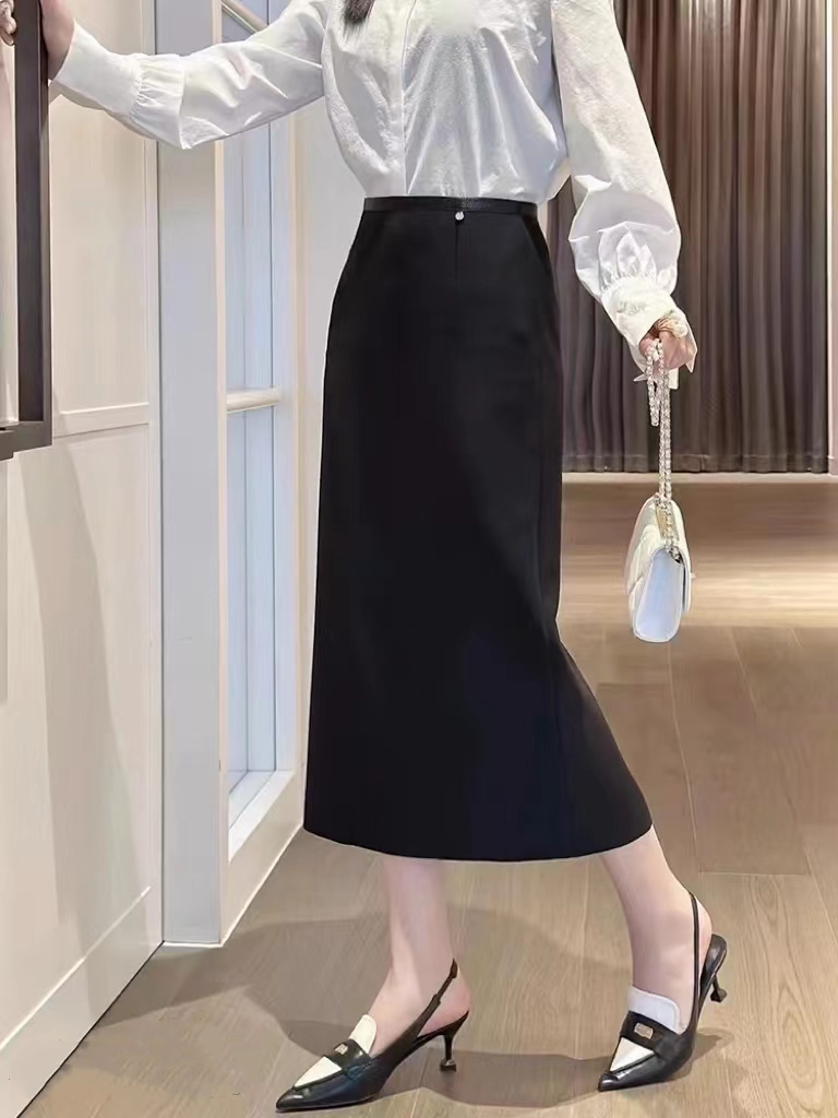 【YANGSHANG】A字半身裙休闲显瘦时尚中长款90A016