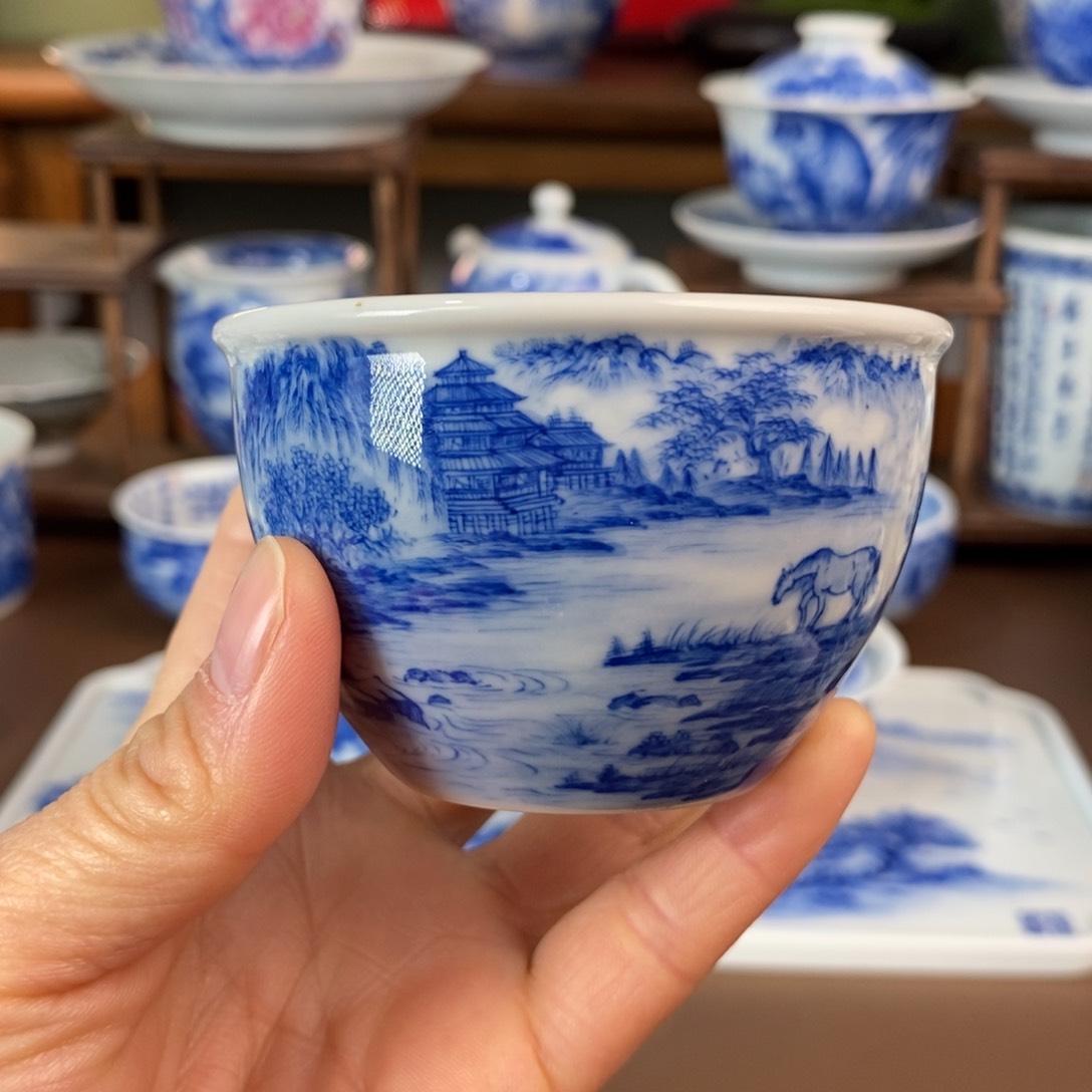 景德镇陶瓷手工手绘
