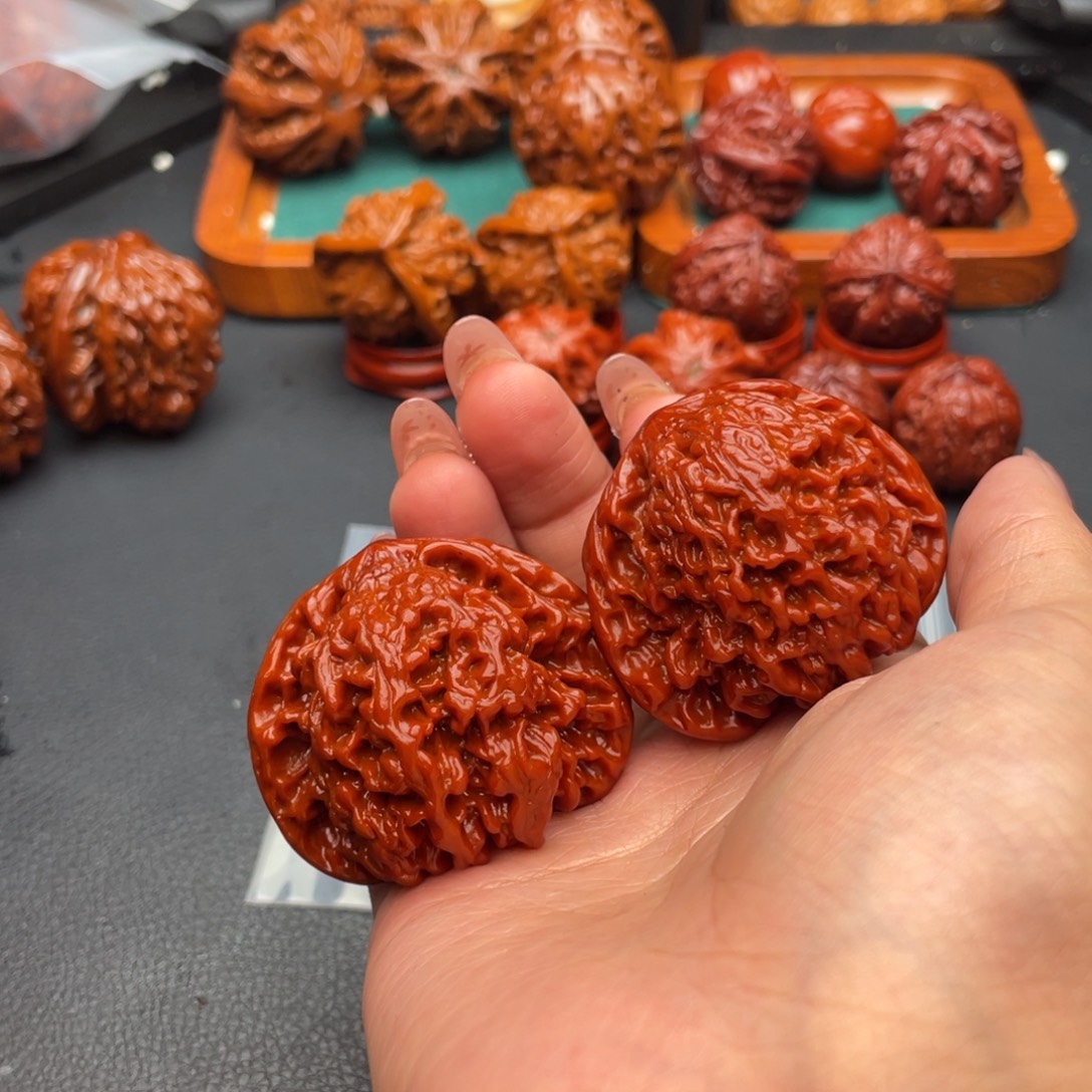 把件文玩核桃满天星