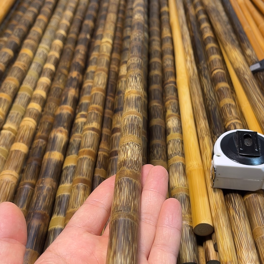 H***，竹精美金丝实心竹1.2米长