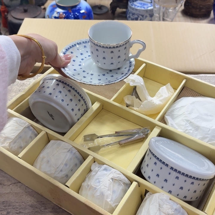 陶瓷古美术置物摆件