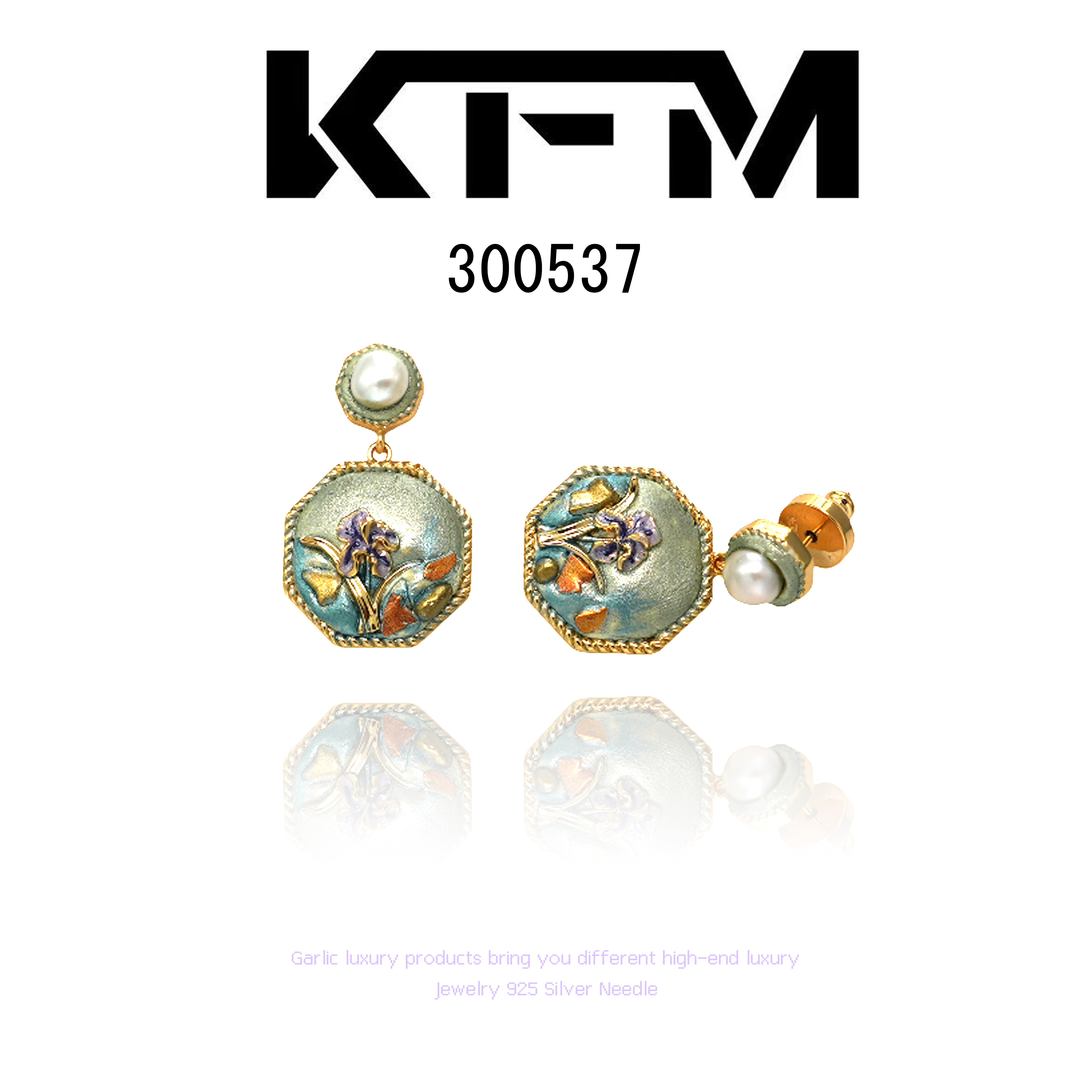 铜合金耳饰 KFM耳饰~300537