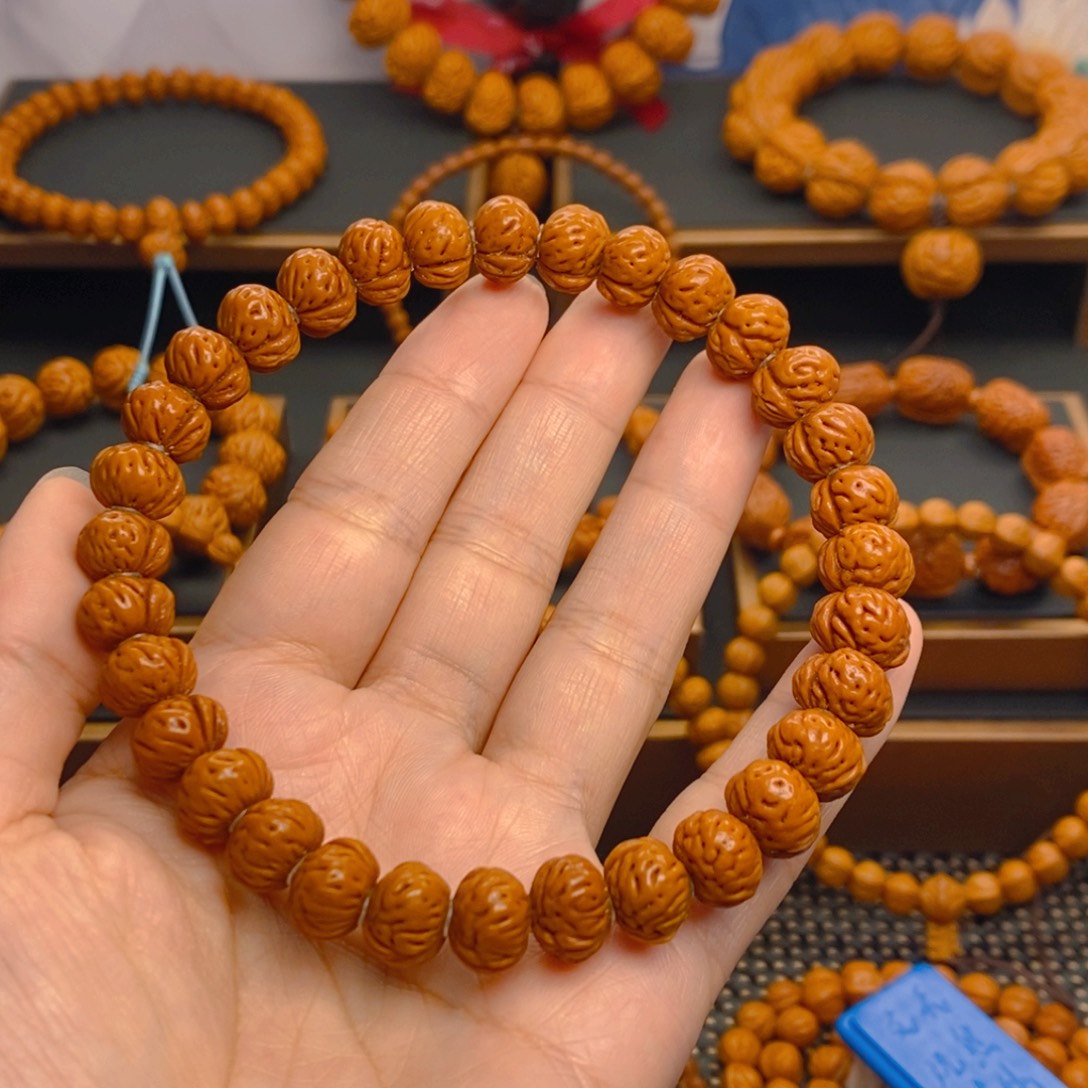 哈***哈桃核吊坠秦岭森林12