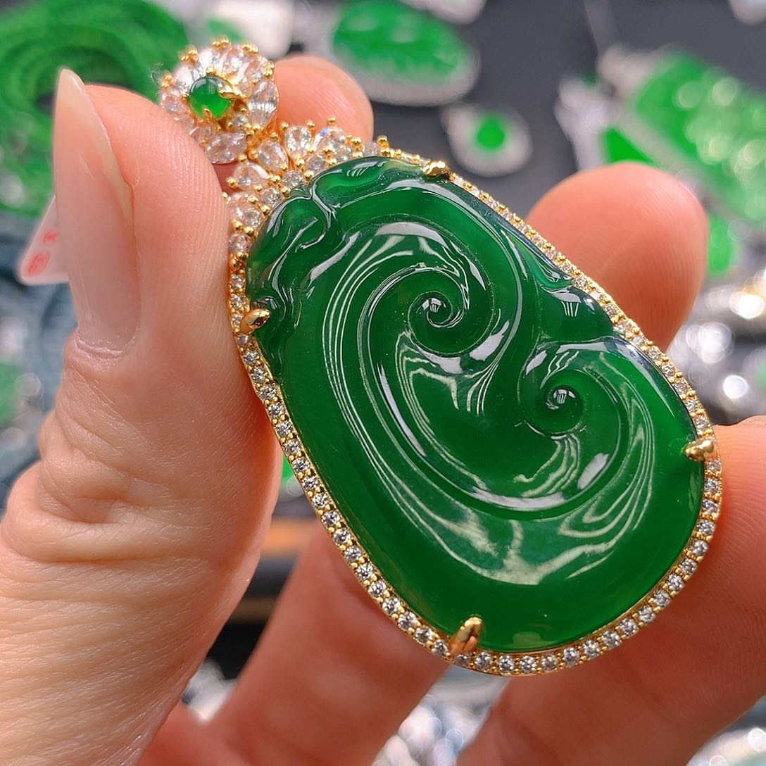 未镶嵌翡翠手链翡翠