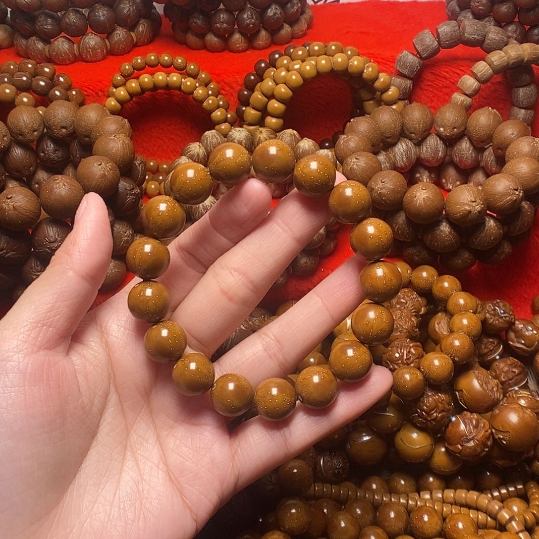 紫金鼠手串逆****?文玩紫金鼠