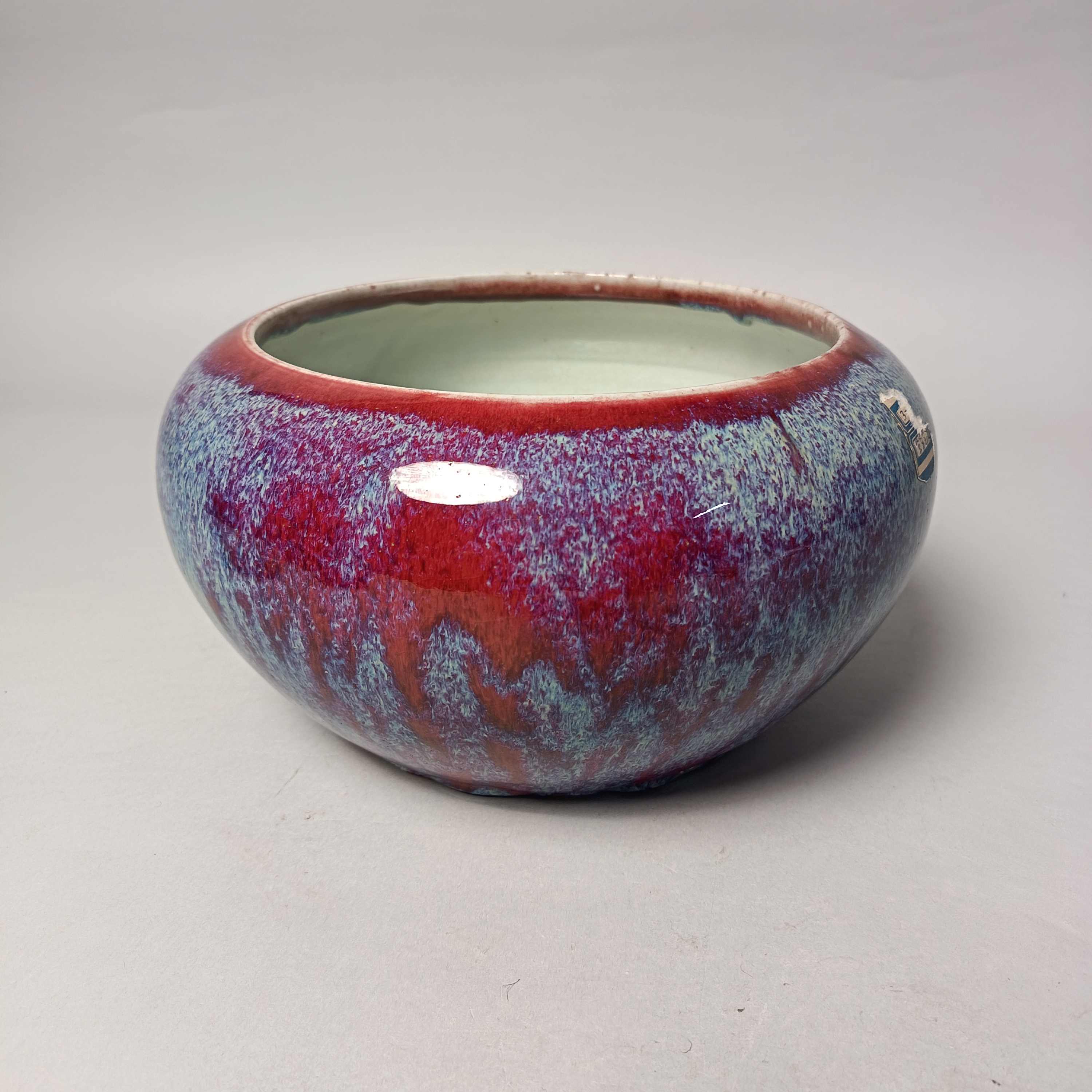 【010022778】清中期 窑变釉钵式洗