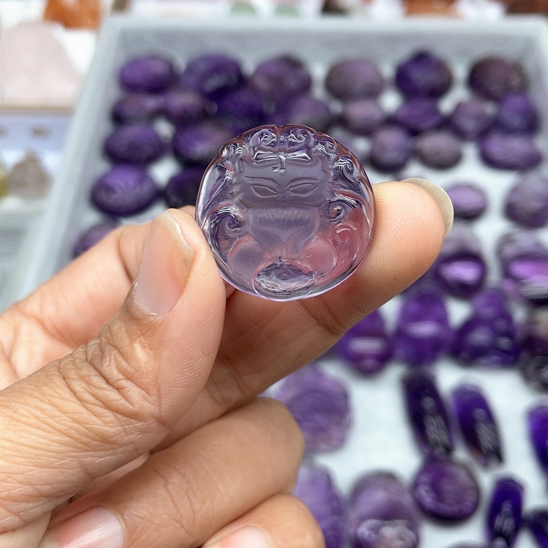 水晶吊坠(不含链)未镶嵌