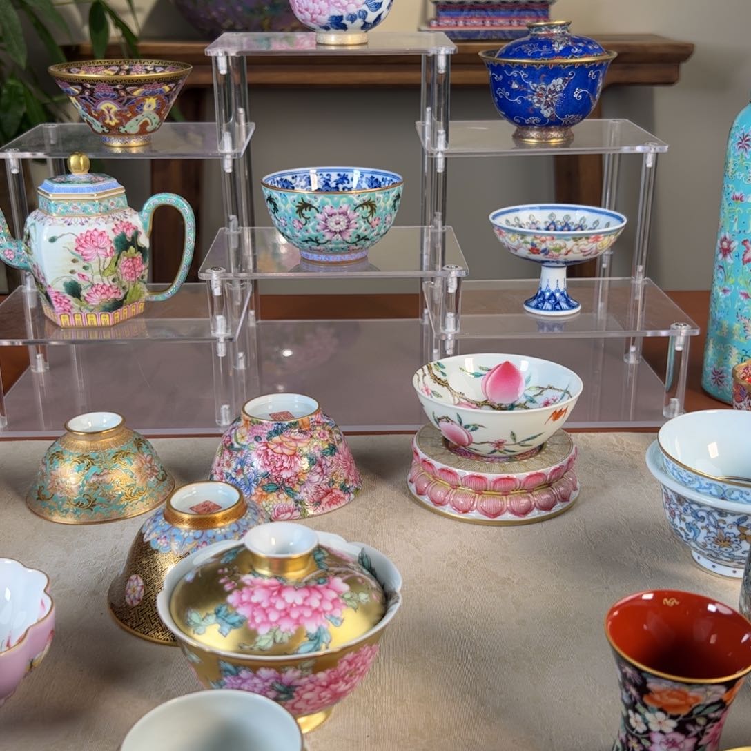 昀*纯手工手绘 高端茶器