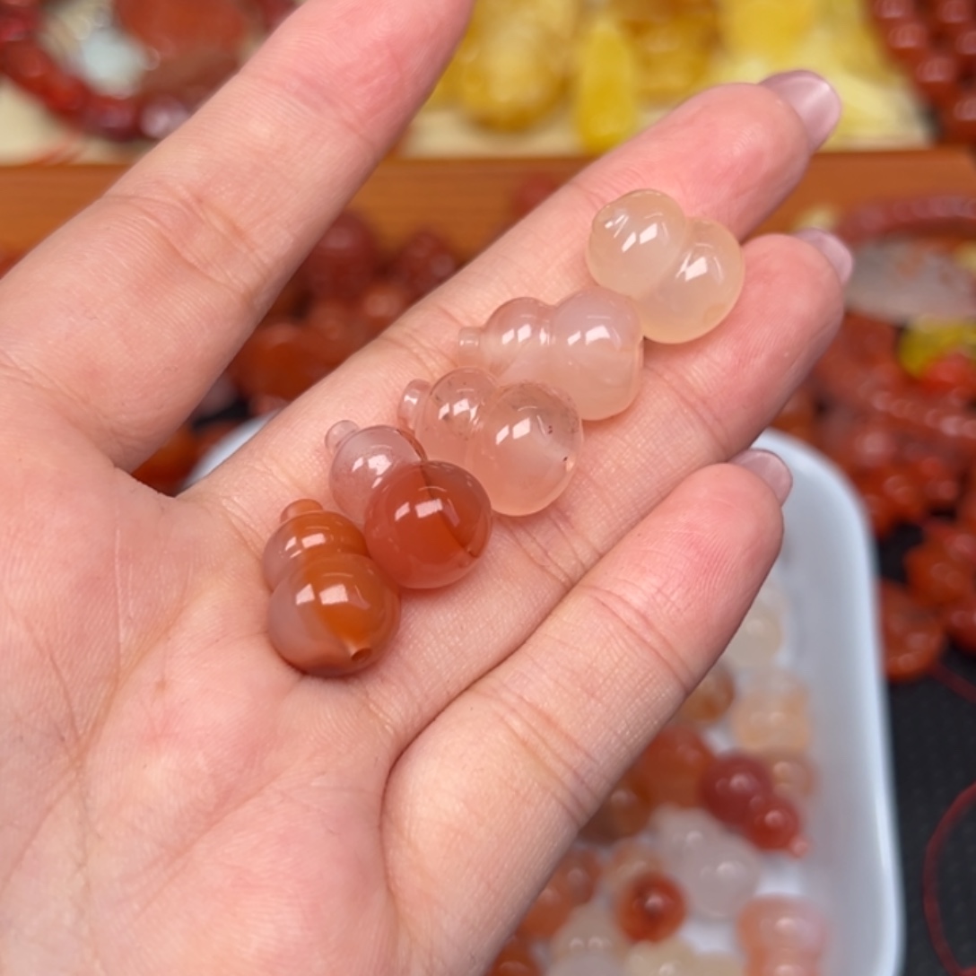 南红玛瑙未镶嵌吊坠(不含链)